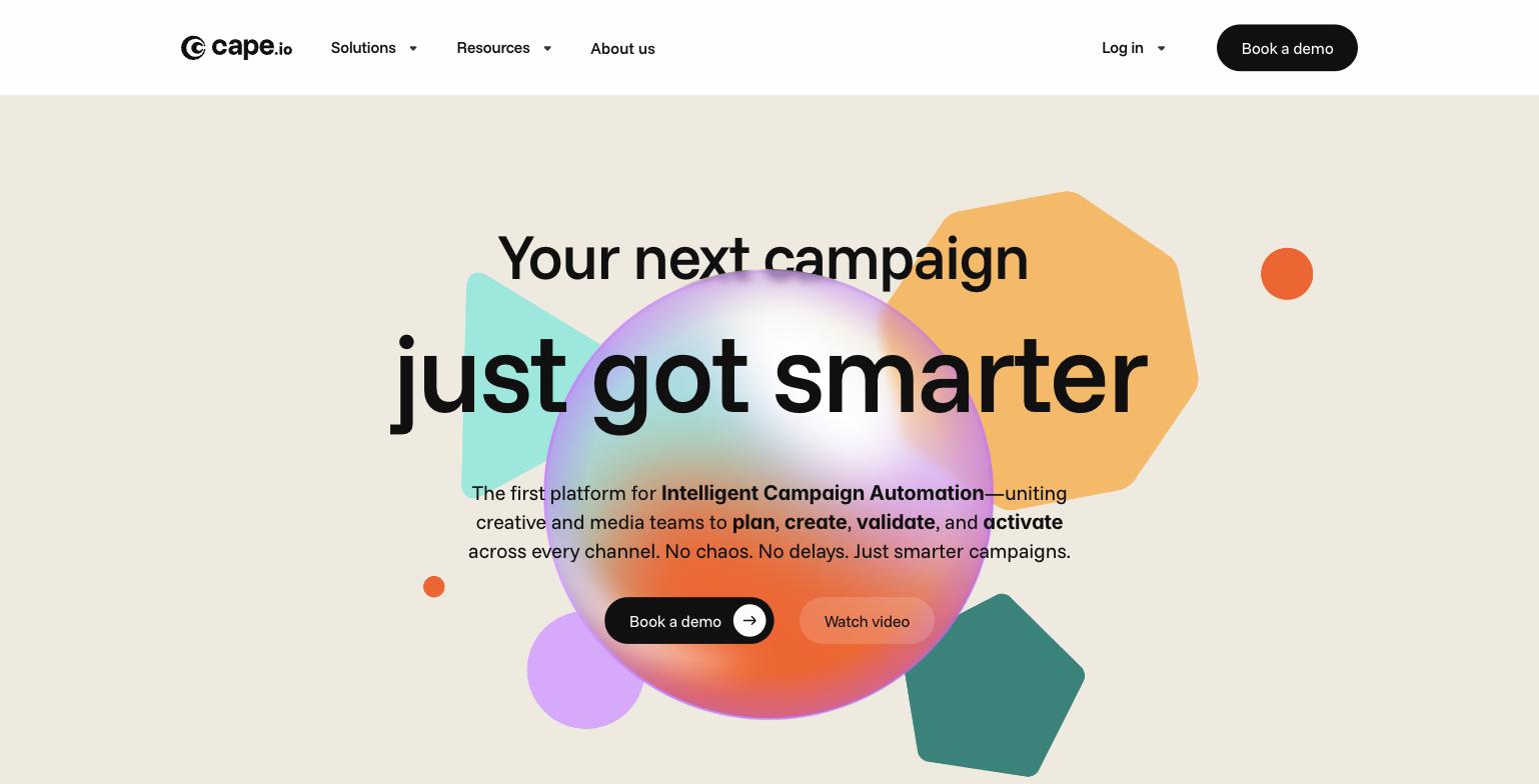 Cape.io website